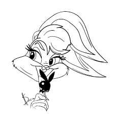 Lola Bunny Sara Mladenovska Bunny Artwork Bugs And Lola Bunny Sketches
