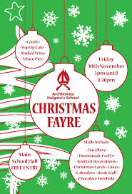 My spies have been out on the public highway and even if a court order is issued to have select from premium christmas fare of the highest quality. Christmas Fayre Friday 30 November Archbishop Holgate S School