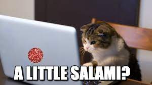 Cats can have a little salami meme. Cats Can Have Little A Salami Meme Origin Youtube