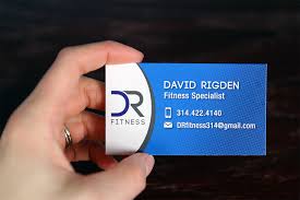 Designcap is a perfect personal trainer business card maker. Steffanie Pisula Personal Trainer Business Card And Logo