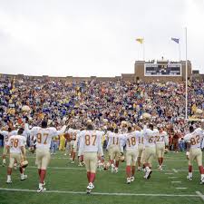 The 2018 notre dame fighting irish football team represented the university of notre dame in the 2018 ncaa division i fbs football season. Florida State Seminoles Vs Notre Dame History Series Results Tomahawk Nation