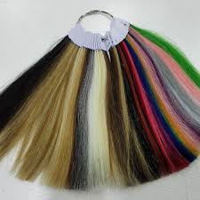 Us 26 99 35 Colors Human Hair Color Ring For All Kinds Of Hair Extensions Color Chart For Tape Tip Hair Extensions In Color Rings From Hair