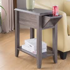 Choose from our selection of end tables with drawers and storage to conveniently stow all your essentials within arm's reach, such as remote controls, books. Albertyne End Table With Storage End Tables Living Room Side Table Table Storage
