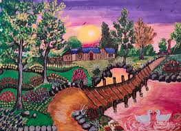 Our collection of prints includes diverse selections ranging from coastal sunsets to skyline views against an evening sky. Acrylic Painting Scenery Painting By Sindhu Kumar