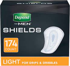 It means your body has lost some cont. Amazon Com Depend Incontinence Bladder Control Shields Pads For Men Light Absorbency 174 Count 3 Packs Of 58 Packaging May Vary Health Household