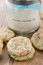 Homemade Sugar Cookie Mix Crazy For Crust Recipe Homemade Sugar Cookies Mason Jar Cookies Mix Cookie Mix