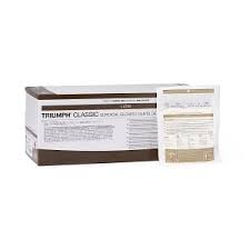 Triumph Classic Latex Surgical Gloves Medline Industries Inc