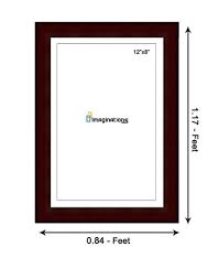Opening is surrounded by a 1.75 deep wood border which creates a 1.75 deep box opening. Synthetic Wood Brown Photo Frame Size 12x8 Inch Rs 196 Piece Id 22696154855