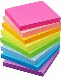 Convenient to paste,can be used recycled. Flipkart Com Ofixo Sticky Notes 400 Sheets Regular 5 Colors