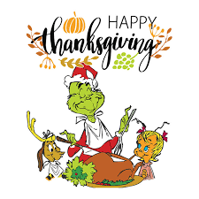 Download Grinch Happy Thanksgiving Svg Thanksgiving By Bellashop On Zibbet
