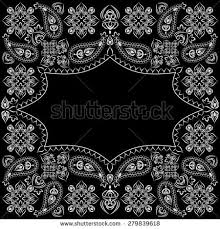 Black And White Paisley Bandana Bandana Black Paisley Vector Pattern Vector Pattern Bandana Design Bandana
