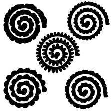 Free Free 101 Rolled Flower Svg Files Downloadable Free Cricut Paper Flower Template SVG PNG EPS DXF File