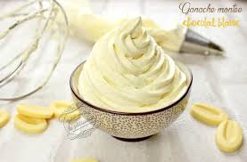 Ganache Montee Chocolat Blanc Et Vanille Recette De Ganache Ganache Montee Chocolat Blanc Chocolat Blanc