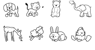 Dibujo Para Colorear De Animales