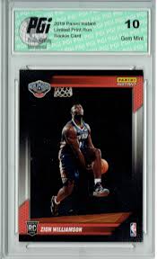 Was able to cop 1 of 1 a super rare zion williamson! Zion Williamson 2019 Panini Instant Flzw First Look 1 Of 14k Rookie Card Pgi 10