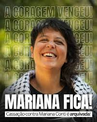 Mara Conti, mãe de Mariana Conti faz um apelo ao presidente @lulaoficial  para que se pronuncie oficialmente pela liberação dos ativistas brasileiros  da @globalsumudflotilla, para que assim possam voltar o mais breve