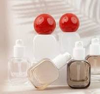 Gradient Glass Lotion Bottles With Gold Pumps - Refillable ...