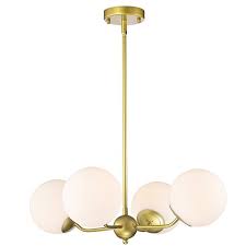 Mercer41 Buskirk 4 Light Shaded Globe Chandelier Wayfair In 2020 Globe Chandelier Chandelier Decor