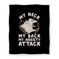 We did not find results for: My Neck My Back My Anxiety Attack Opossum Blankets Lookhuman