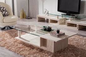 Chic teak teak root coffee table with glass top. Modern Travertine Base Glass Top Coffee Table Hot Sale From China Stonecontact Com