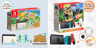 Nintendo switch spiele wie the legend of zelda, super mario odyssey, mario kart, super smash bros, pokémon, animal crossing und the witcher werden von millionen gespielt. Zwei Nintendo Switch Konsolenbundles Sind Diesen Winter Erhaltlich News Nintendo