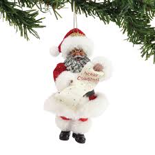 Traditions, products and american cuisine. Possible Dreams Merry Christmas African American Santa Hanging Ornament Ornaments Food Gifts Shop The Exchange