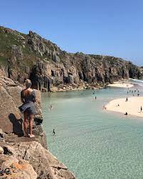 2 094 Likes 298 Comments Beach Retreats Beachretreats On Instagram Today We Visited Pednvounder Beach In West Cornwall Th Beach Retreat Places Beach