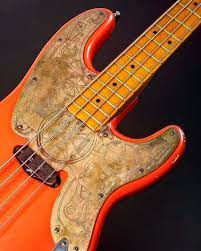 Just Got Some Photos Back From A Pickguard I Made For This Stunning 51 P Bass So Satisfying To See It In Place If You Are After A Bass Bass Music