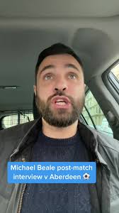 Michael Beale Post-Match Interview vs Aberdeen