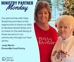 Thankful for these ladies and all who volunteer at the Floresville Food  Pantry in serving our community.