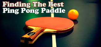 11 Best Ping Pong Paddle Reviews 2018 Beginners To Pros