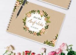 Sebarkan undangan kamu jadi lebih mudah tinggal klik & share. 21 Desain Buku Tamu Pernikahan Homemade Lucu Keren Terbaru