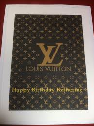 This cake is covered with smooth fondant icing designed with gum paste louis vuitton cake also decorated with gold fondant bow that is airbrushed in eatable. Luis Vuitton Edible Cake Topper In 2020 Diy Cake Decorating Edible Cake Toppers Cake Toppers