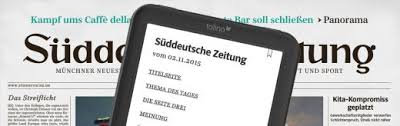 Zeitunglesen Auf Dem E Reader Buchreport