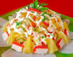 рецепт салат с крабовыми палочками и кукурузой и пекинской капустой Salat Kapriz S Krabovymi Palochkami Kukuruzoj I Pekinskoj Kapustoj Recept Krabovye Palochki Salat Kapriz I Salaty