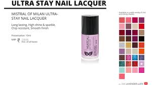 ultra stay nail lacquer