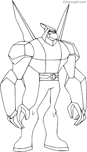 If your kids love ben too, they would absolutely love to color ben 10 pictures. Ben 10 Printables Coloring Pages Diamond Head Named Coloring B110 Producer