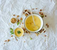 Maiscremesuppe Mit Hausgemachtem Dukkah Rezept Lebensmittel Essen Suppen Und Eintopfe Rezepte