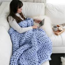 But, rest assured, sleeping under a knitted weighted blanket can help put the spring back in your step. Hand Woven Weighted Blanket Calming Blanket Uk