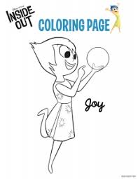 Delight your disney pixar inside out fan with this coloring and activity book featuring joy, anger, disgust and other favorite characters from the inside out movie! Inside Out Free Printable Coloring Pages For Kids