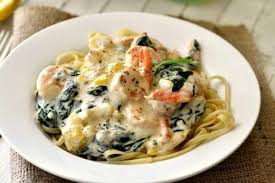 Shrimp Pasta With Homemade Cream Sauce Recipe Recipe Shrimp Pasta Healthy Recipes Shrimp Pasta Recipes Healthy