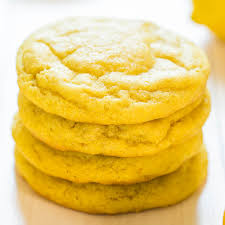 This is a favorite cake like lemon cookie of mine given to my mother when i was only 6 yrs. Soft And Chewy Lemon Cookies Averie Cooks