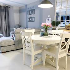Chairs ikea, antique dining set, round dining room table set, round. We Love How Townhouse On Elegance Has Combined The Ingatorp Table And Ingolf Chairs In Their Cool G Ikea Round Dining Table Ikea Dining Room Ikea Dining Table