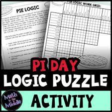 Avoid the congested airports and typical math holiday madness, and join them instead for ask a scientist's pi day puzzle party plus: Pi Day Logic Puzzle For Middle School Pi Day Activity Or Any Day Activity Logic Puzzles Math Logic Puzzles Logic
