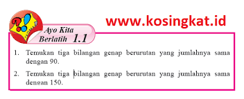 Modul pendidikan bank soal ujian bagian 3 sumber : Kunci Jawaban Matematika Kelas 8 Halaman 12 Ayo Kita Berlatih 1 1 Kosingkat