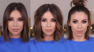 Although this is actually a wig, you can also recreate the look using your. 3 Easy Ways To Style Short Hair Youtube