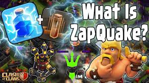 what is zapquake how to zapquake guide clash of clans lightning spell event