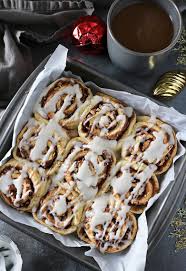 Easy Cardamom Cinnamon Rolls Yeast Free Recipe