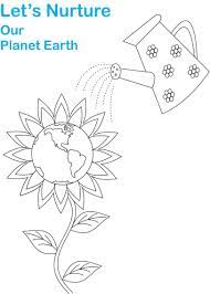 Select from 35919 printable coloring pages of cartoons, animals, nature, bible and many more. Earth Day Printable Coloring Page For Kids 3