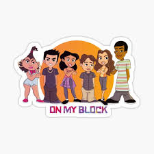 If u want this wallpaper check my story/highlight. On My Block Netflix Stickers Redbubble